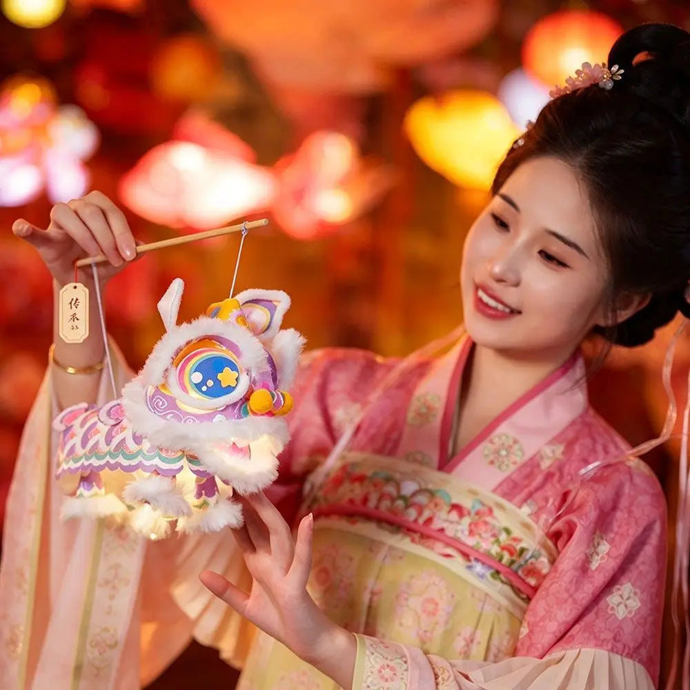 DIY Lion Dance Lantern Kit – Chinese New Year Hanging Décor
