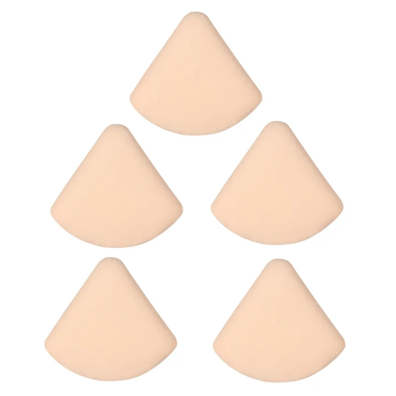 Makeup Sponge Puff Set – Round, Square & Triangle Shapes