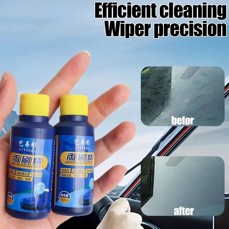 Ultra Concentrated Windshield Washer Fluid – 60ml Car Cleaner