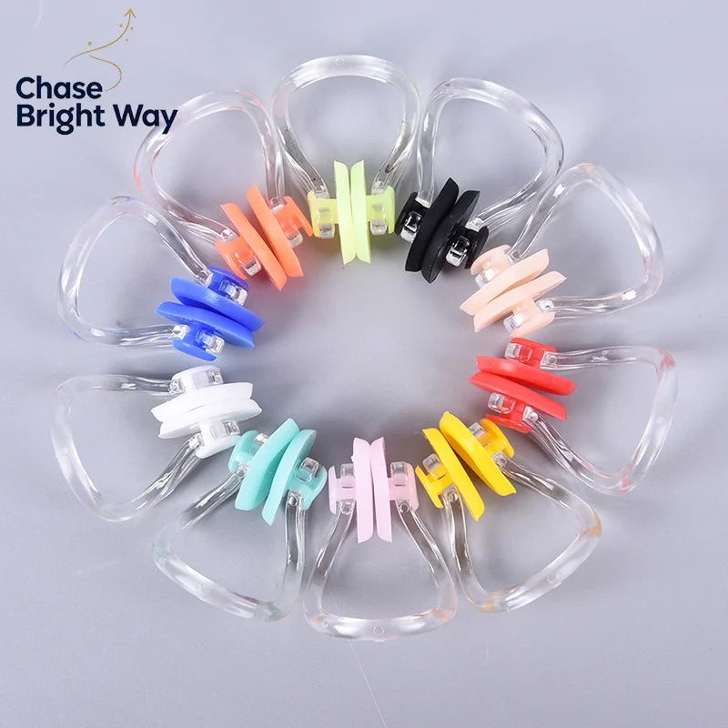 Silicone Swimming Nose Clips 10-Pack – Adults & Kids