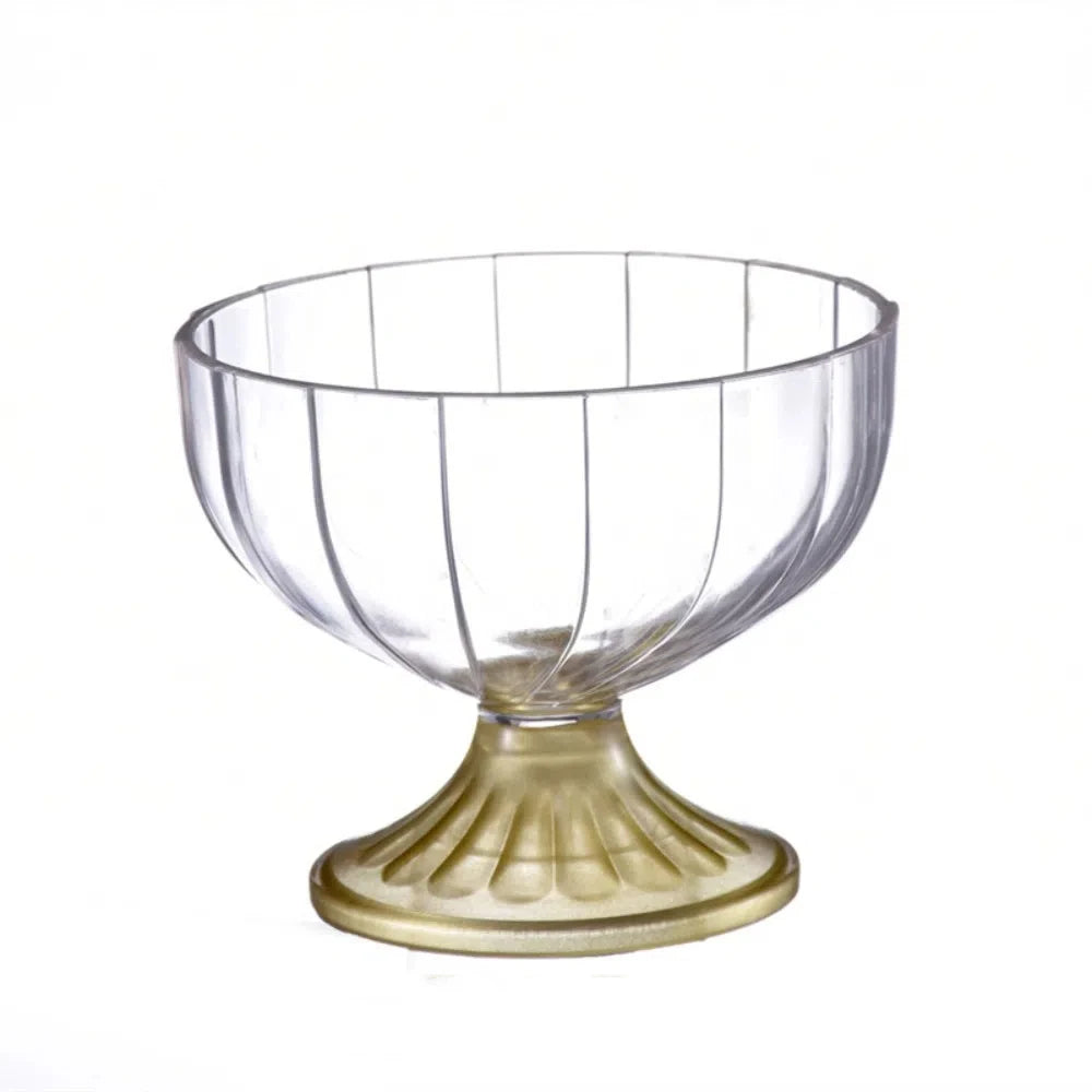 Clear Plastic Dessert Cups 250ml – Goblet Party Cups