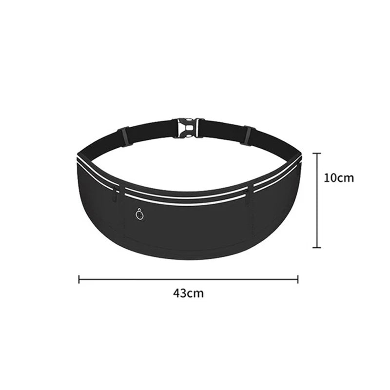 Waterproof Running Waist Bag – Sports Fanny Pack Unisex