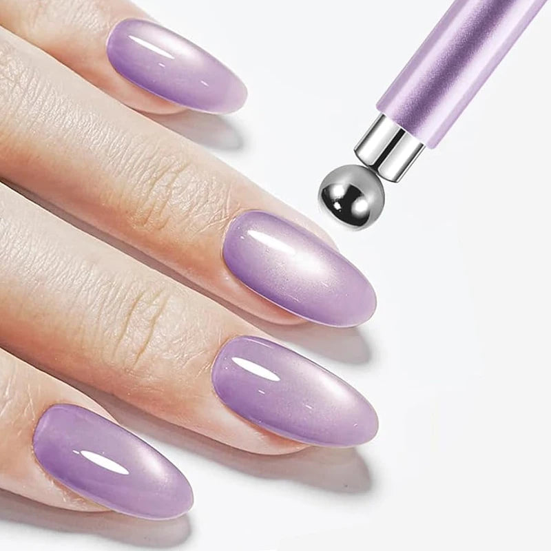 U-Shaped Cat Eye Nail Magnet Guide Tool – DIY Gel Polish