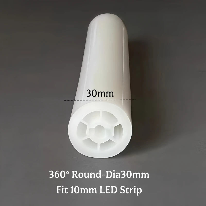 270°/360° Flexible LED Neon Silicone Rope Light DC12V IP67
