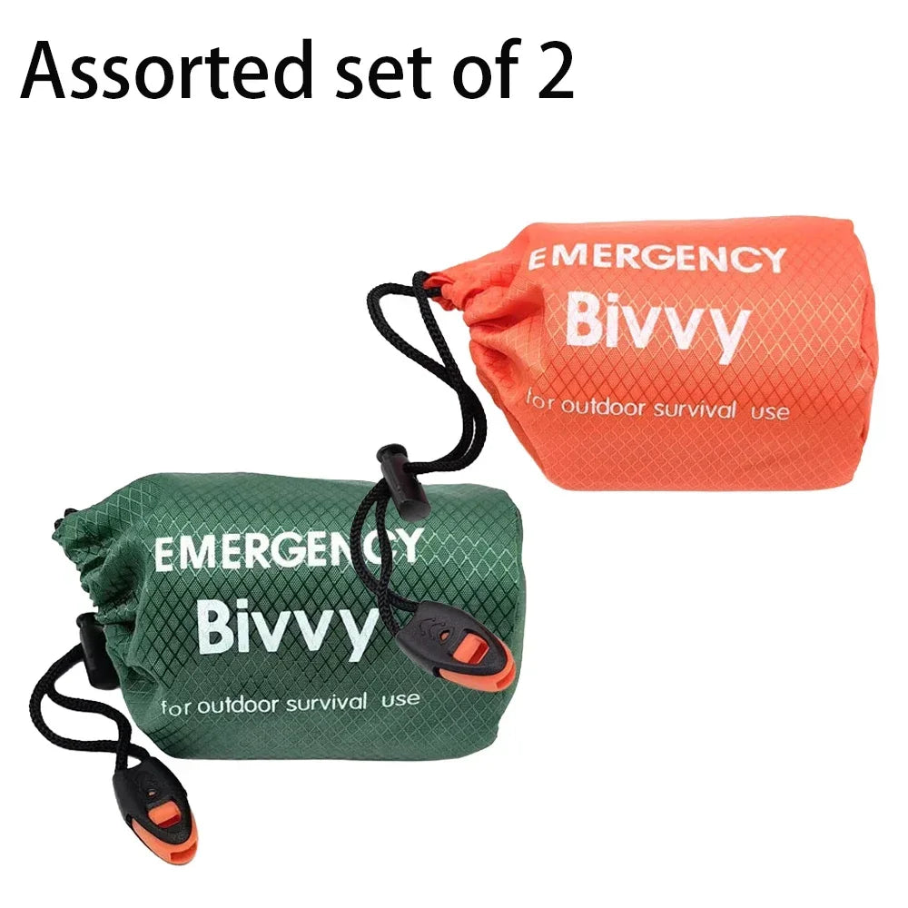 Thermal Emergency Sleeping Bag – Waterproof Survival Bivy Sack