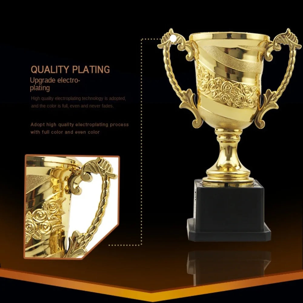 Soccer Trophy Award – Gold Plastic Cup 14/17/18cm Kids