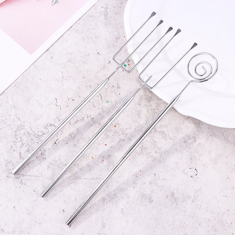 Stainless Steel Chocolate & Cheese Fondue Dipping Fork