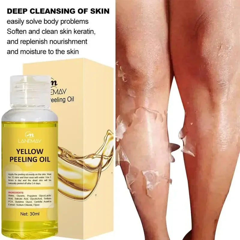 Yellow Peeling Oil Exfoliating Serum – Brighten & Smooth Skin