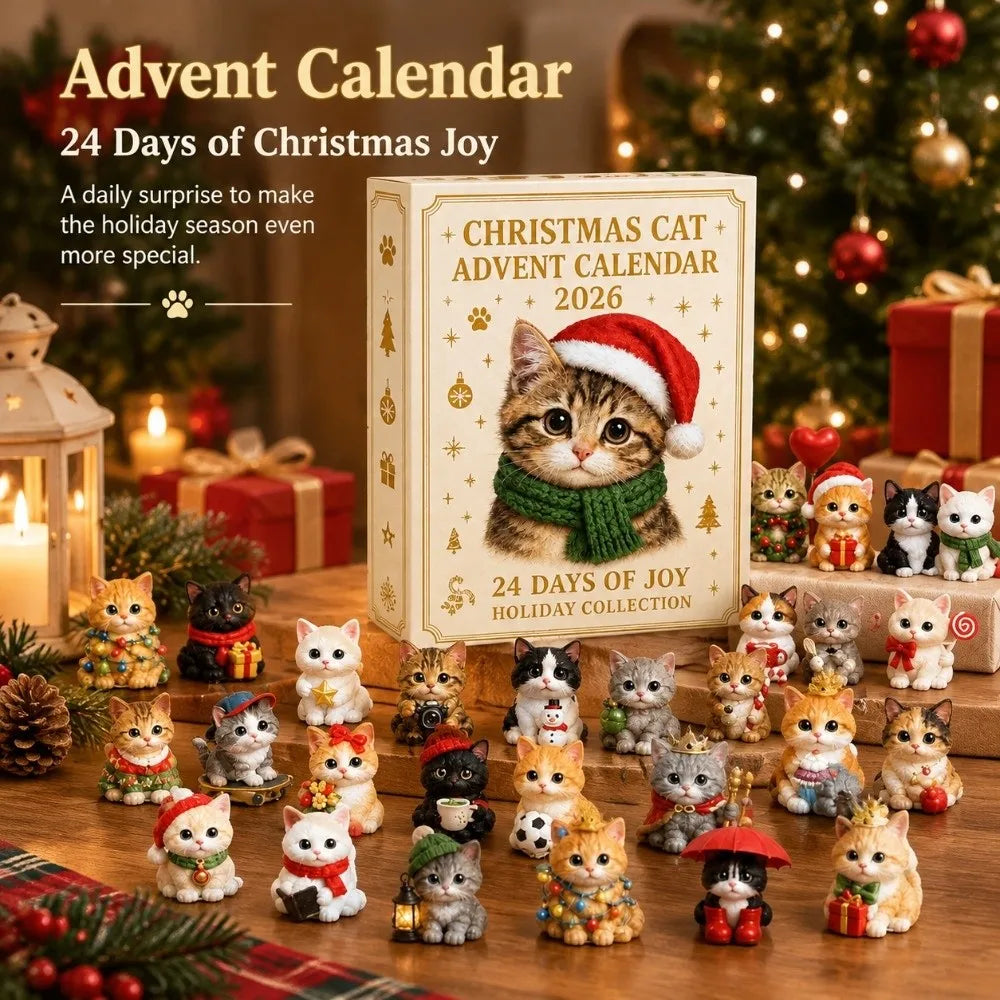 24-Day Christmas Advent Calendar 2026 – Collectible Figurines