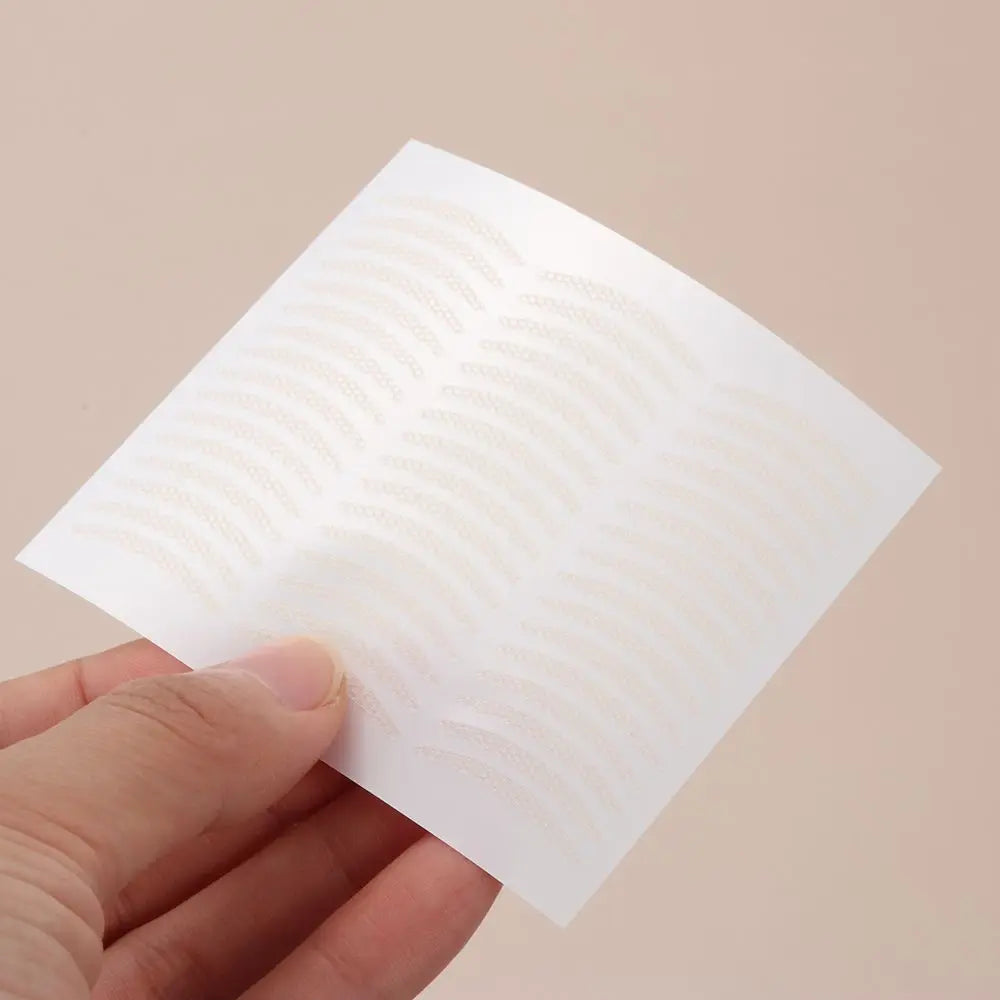 Breathable Mesh Lace Double Eyelid Tape – Invisible & Waterproof