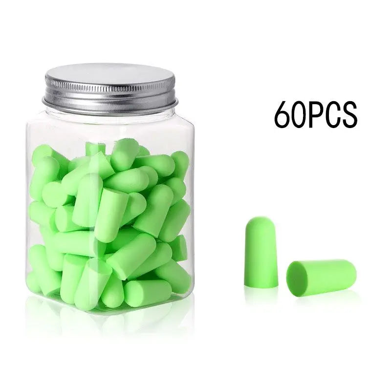 Soft Foam Earplugs Noise Reduction – 24/60/120 Pack Multicolor