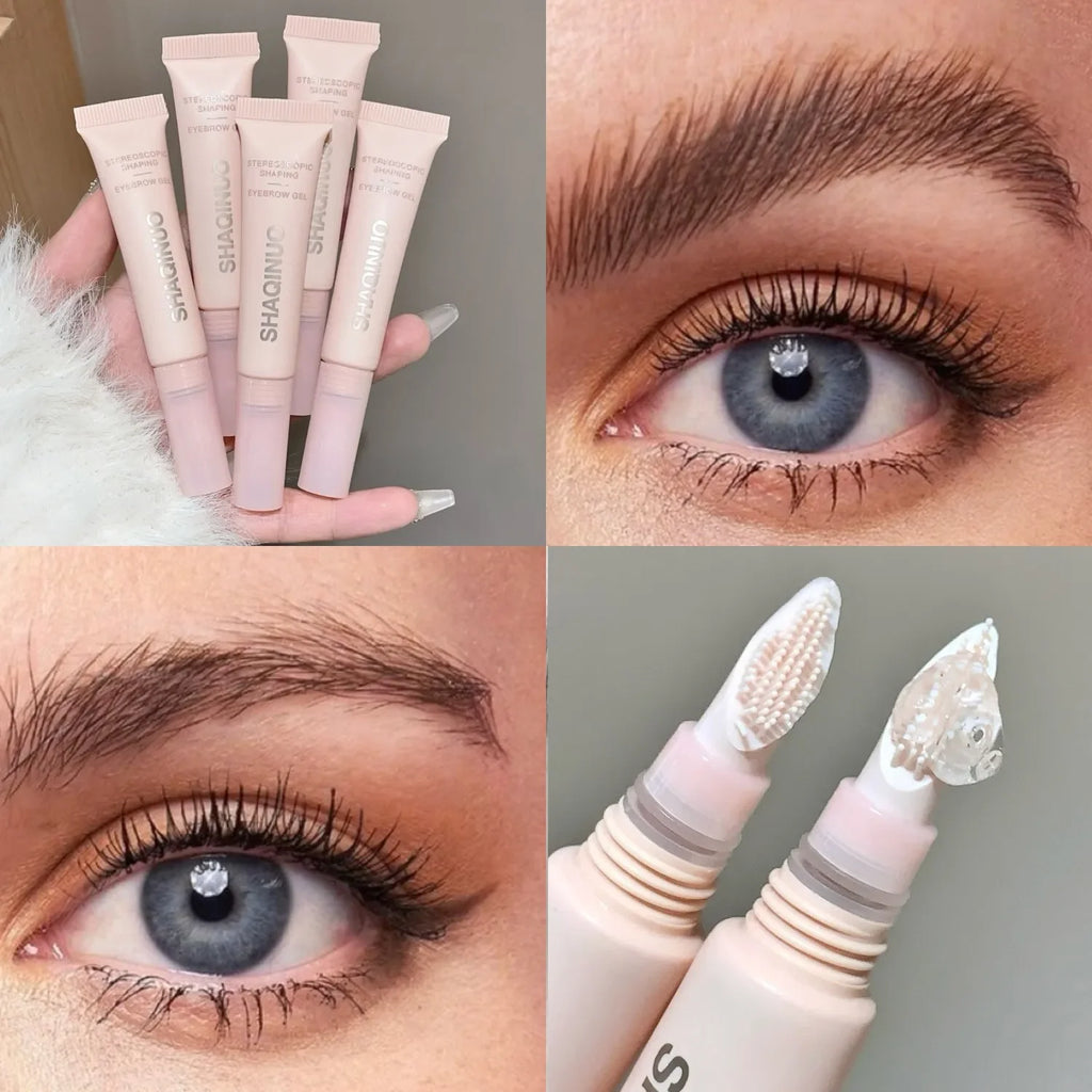 SHAQINUO 3D Lamination Brow Gel – Waterproof Feathered Brows