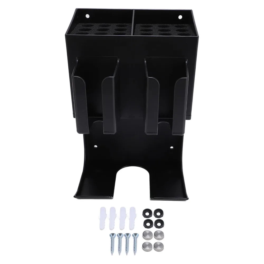 Wall-Mounted Barber Clipper Holder Rack | Multi-Slot Organizer