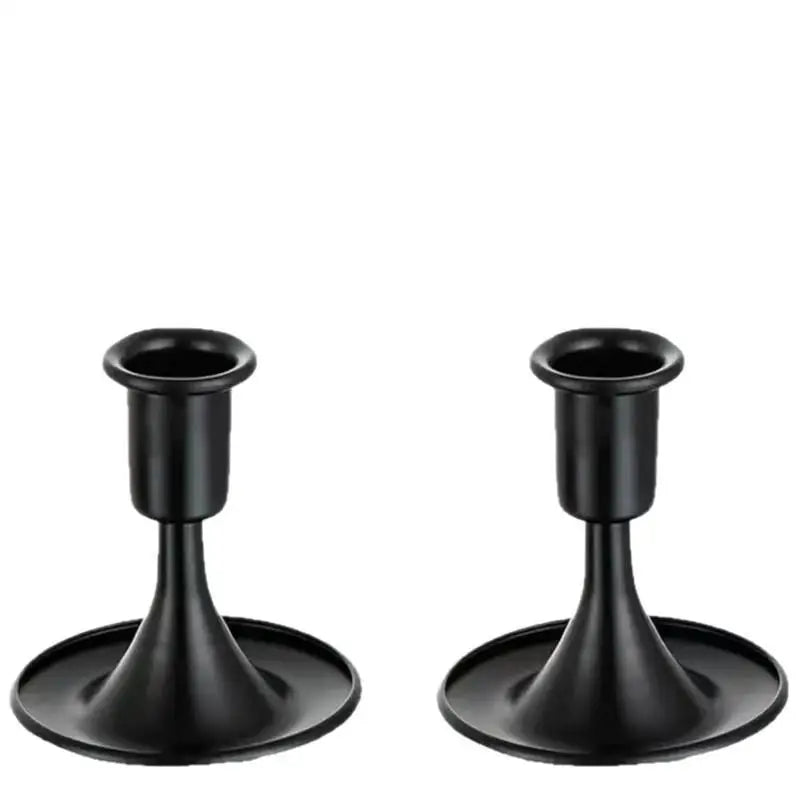 Vintage Metal Chamberstick Candle Holder – Teacup Handle