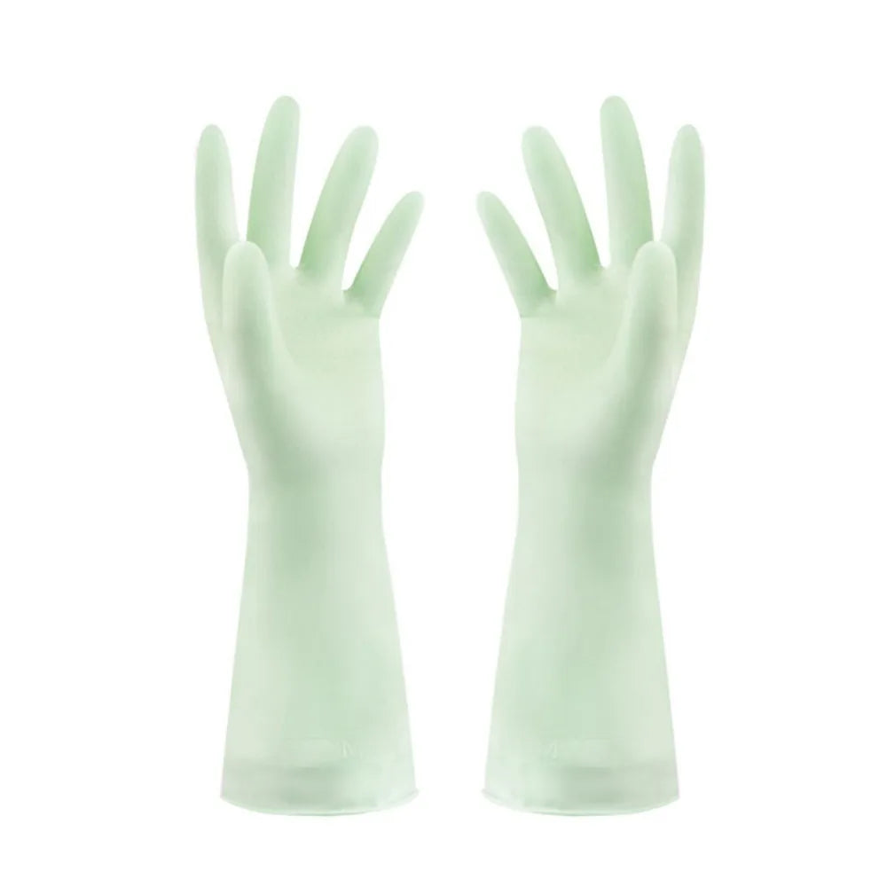 PVC Waterproof Cleaning Gloves – Flexible Household Wash Gloves