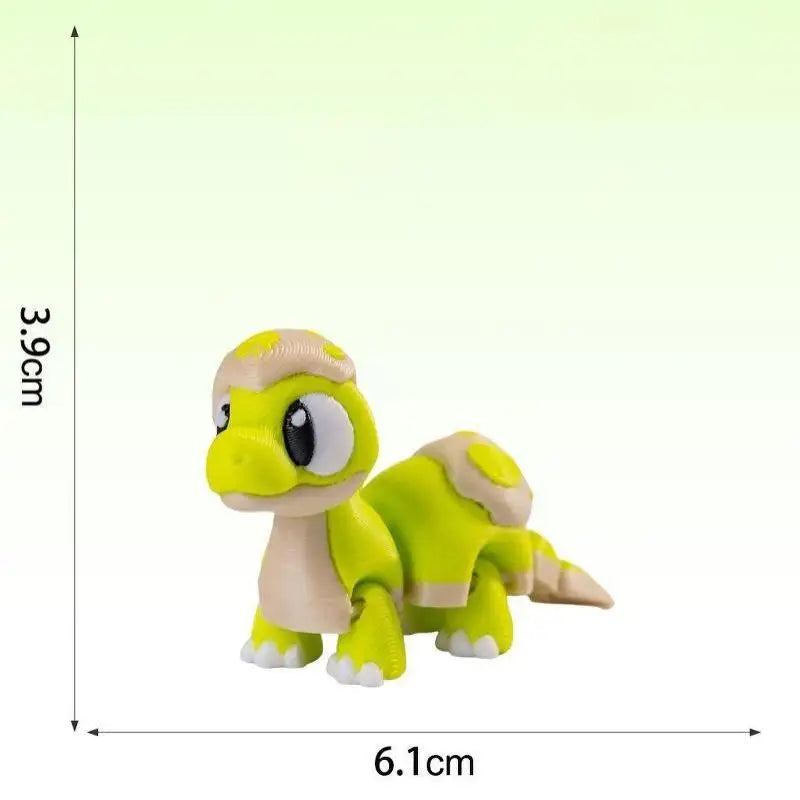 3D Printed Articulated Dinosaur Figure – Movable Joints Toy