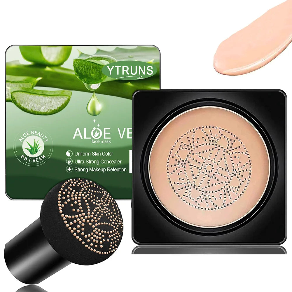 YTRUNS Air Cushion BB Cream – Moisturizing Concealer Foundation