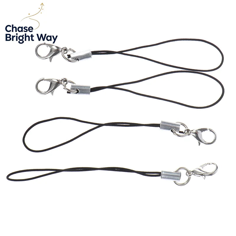 Lasso Lanyard Keychain Strap & Carabiner Hook – 10–100 Pack