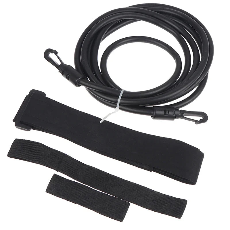 Swim Training Resistance Belt – Latex Elastic Pool Exerciser