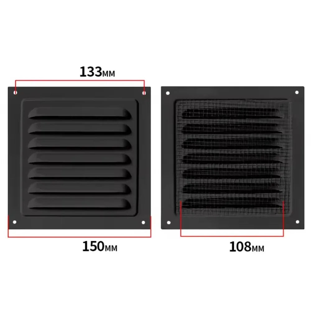 Aluminum Alloy Air Vent Grille – Wall & Ceiling Duct Cover