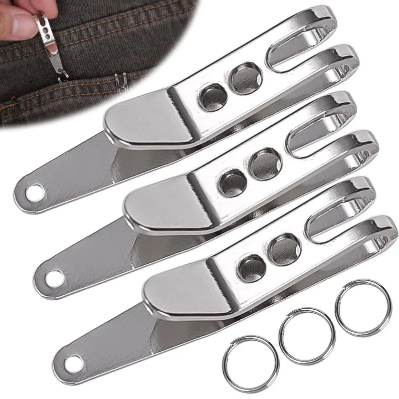 Zinc Alloy Carabiner Snap Hook – EDC Keychain Quicklink Clip