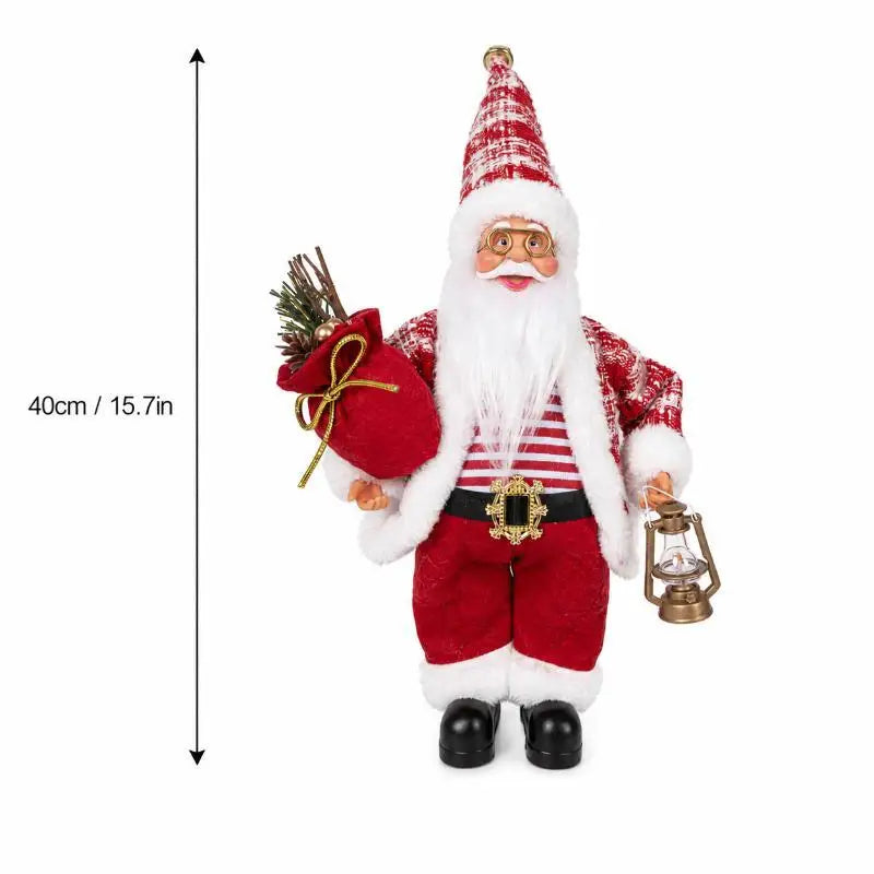 Santa Claus Standing Figurine | Outdoor Christmas Garden Decor