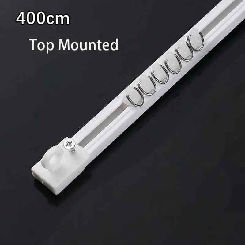 Self-Adhesive Curtain Track – No-Drill Nano Silent Sliding Rail