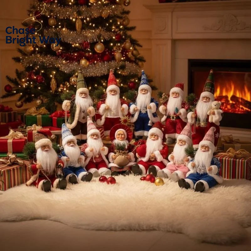 Santa Claus Standing Figurine | Outdoor Christmas Garden Decor