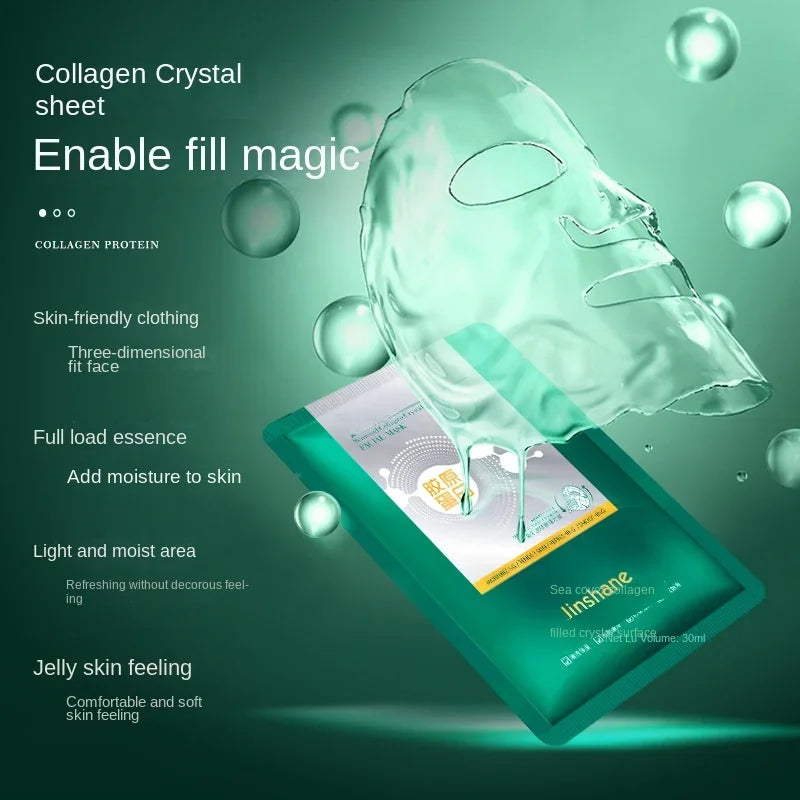 Seaweed Collagen Crystal Gel Face Mask – 5-Pack 30ml