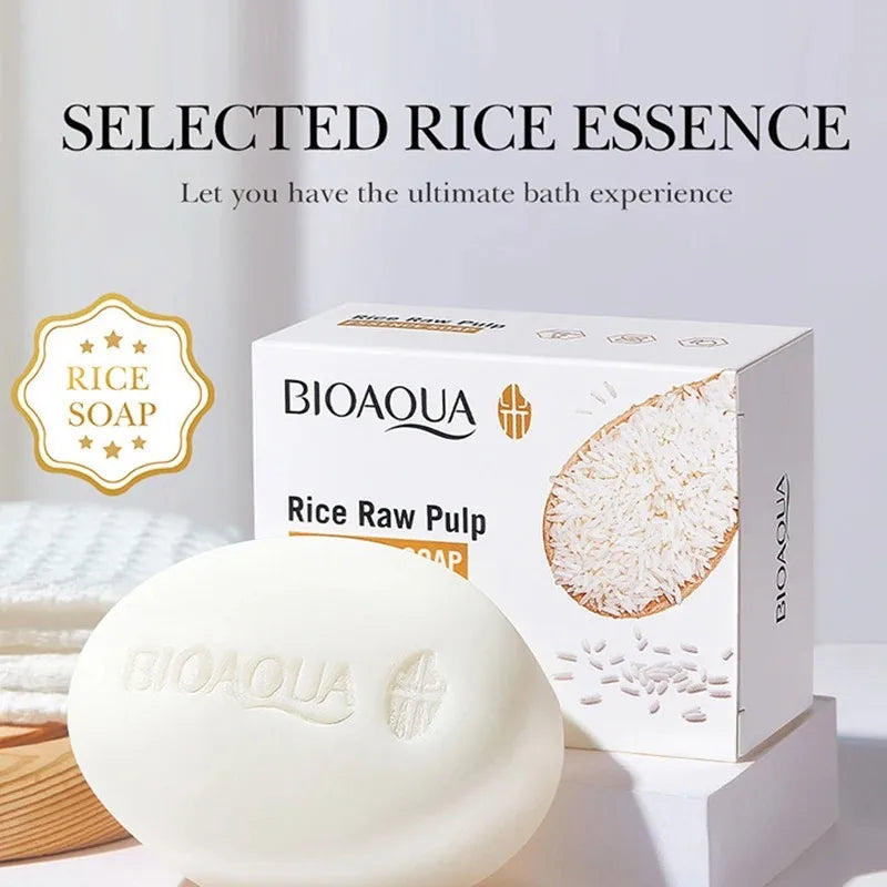SADOER Rice Plasma Soap – Hydrating & Oil Control Bar 100g
