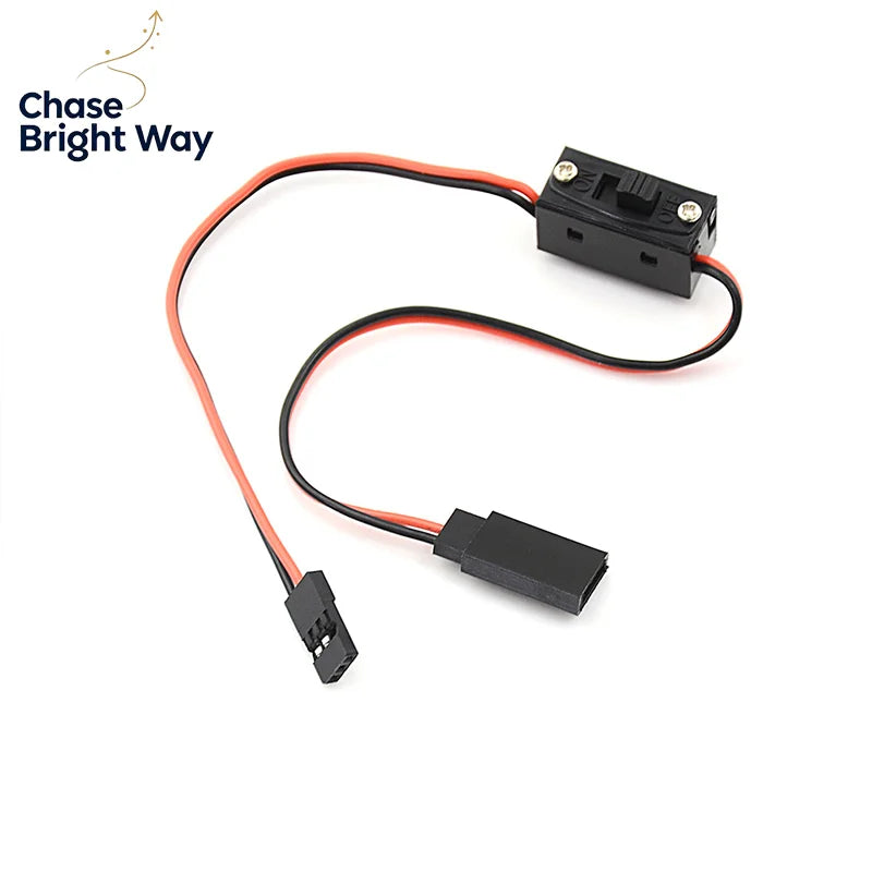 RC Battery Switch Receiver On/Off with JR Lead Connectors