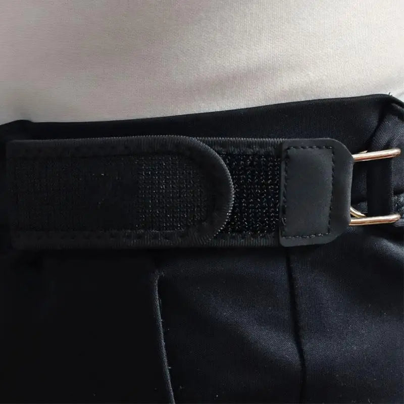 Buckleless Elastic Belt – Adjustable Invisible Hook Waist Belt