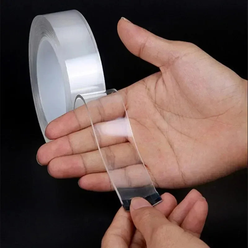 Nano Tape Reusable Double-Sided Transparent Adhesive 1–5m