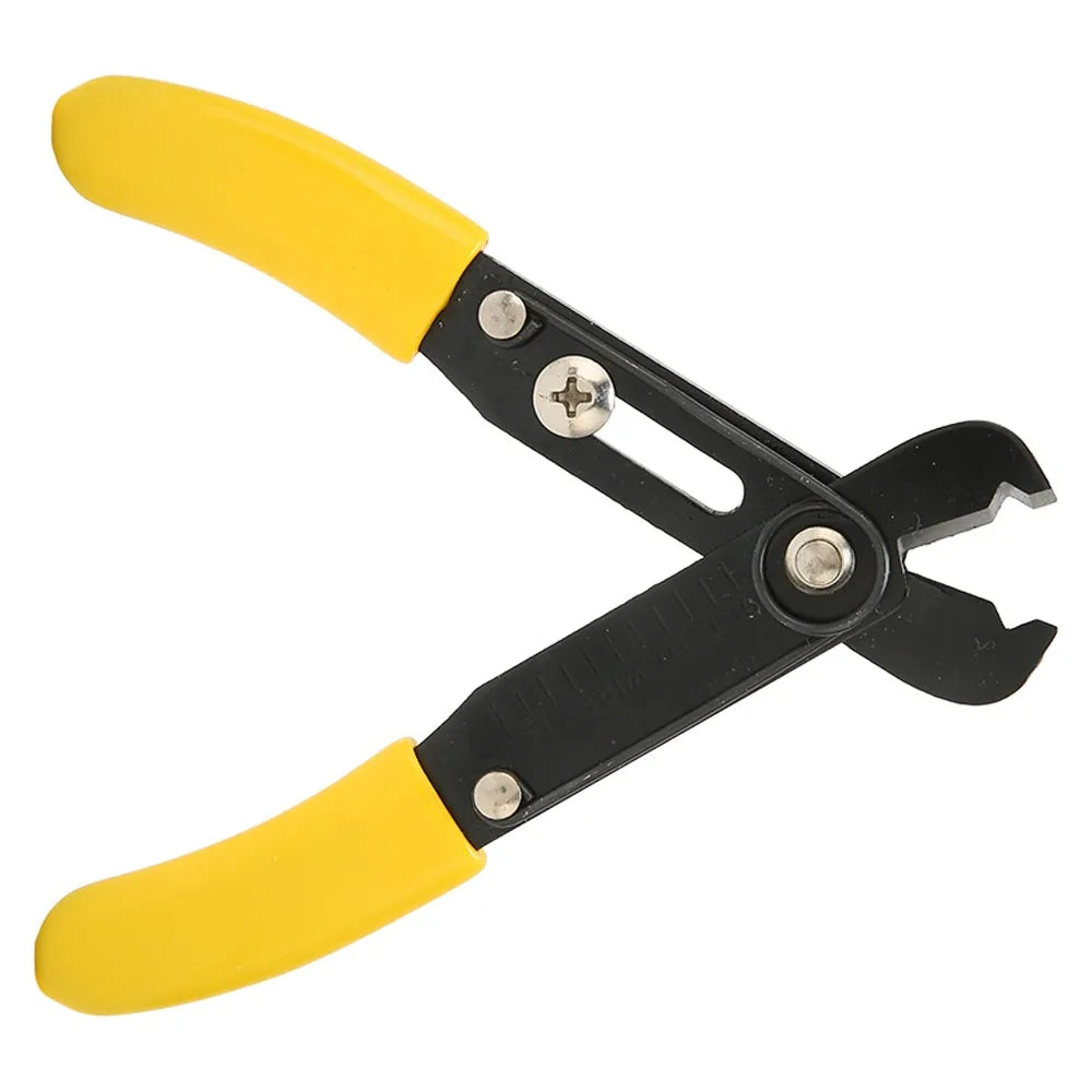 Yellow Wire Stripper Cutter Pliers – Alloy Jewelry Making Tool