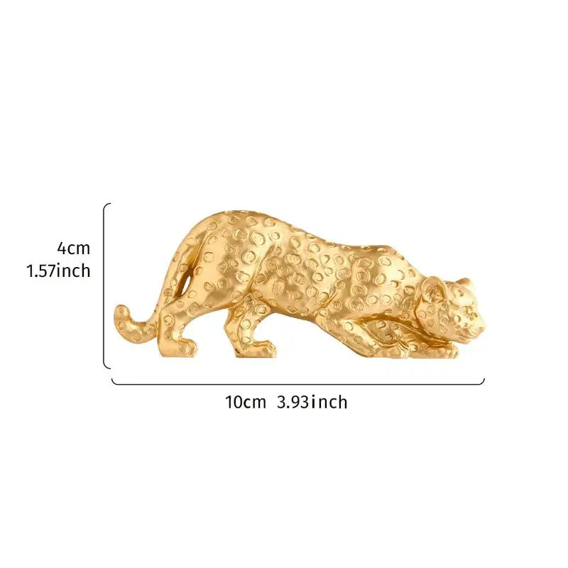 Leopard Resin Figurine Light Switch Wall Sticker | Home Décor