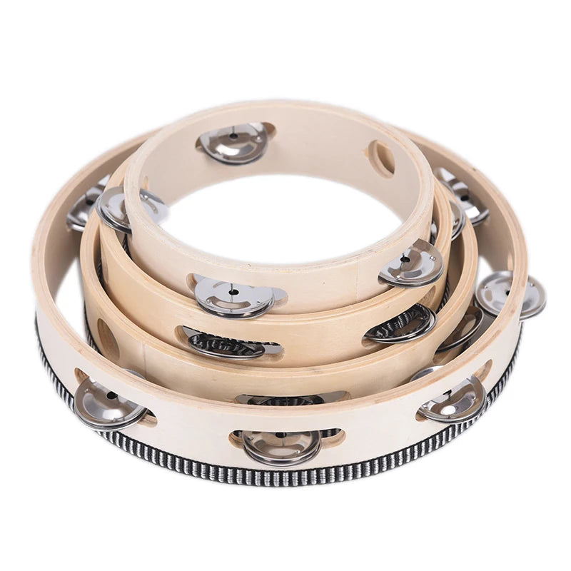 Children's Tambourine Drum – Sheepskin Educational Music Toy