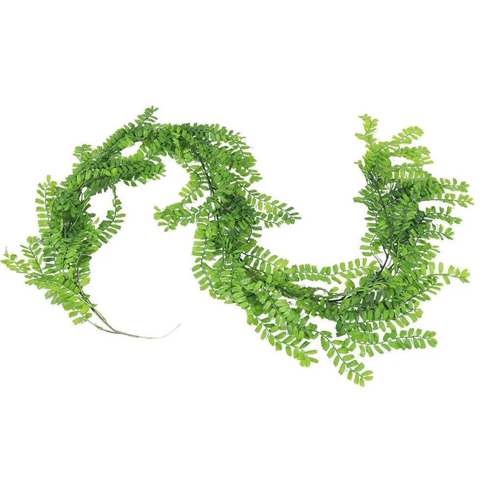 Extra Long Artificial Fern Vine Garland – Wall Hanging Décor