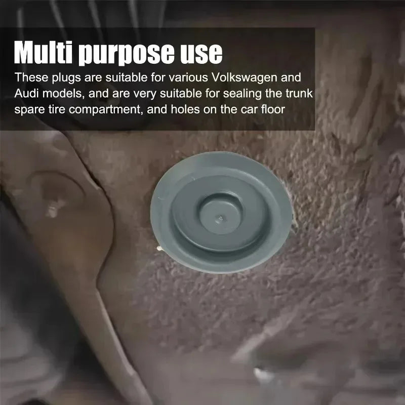 VW Passat Rubber Hole Plug Covers – 4-Pack Waterproof Seal