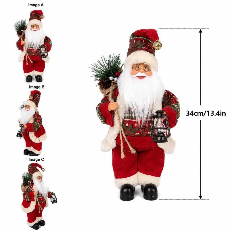 Santa Claus Standing Figurine | Outdoor Christmas Garden Decor