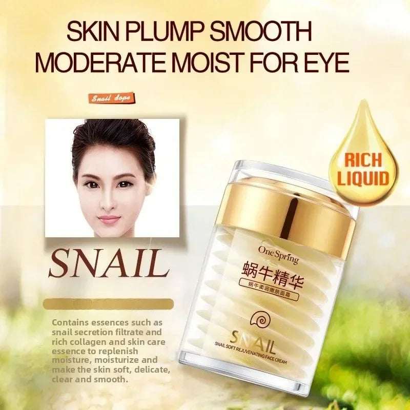 Snail Collagen Skincare Set – Anti-Aging Face & Eye Serum