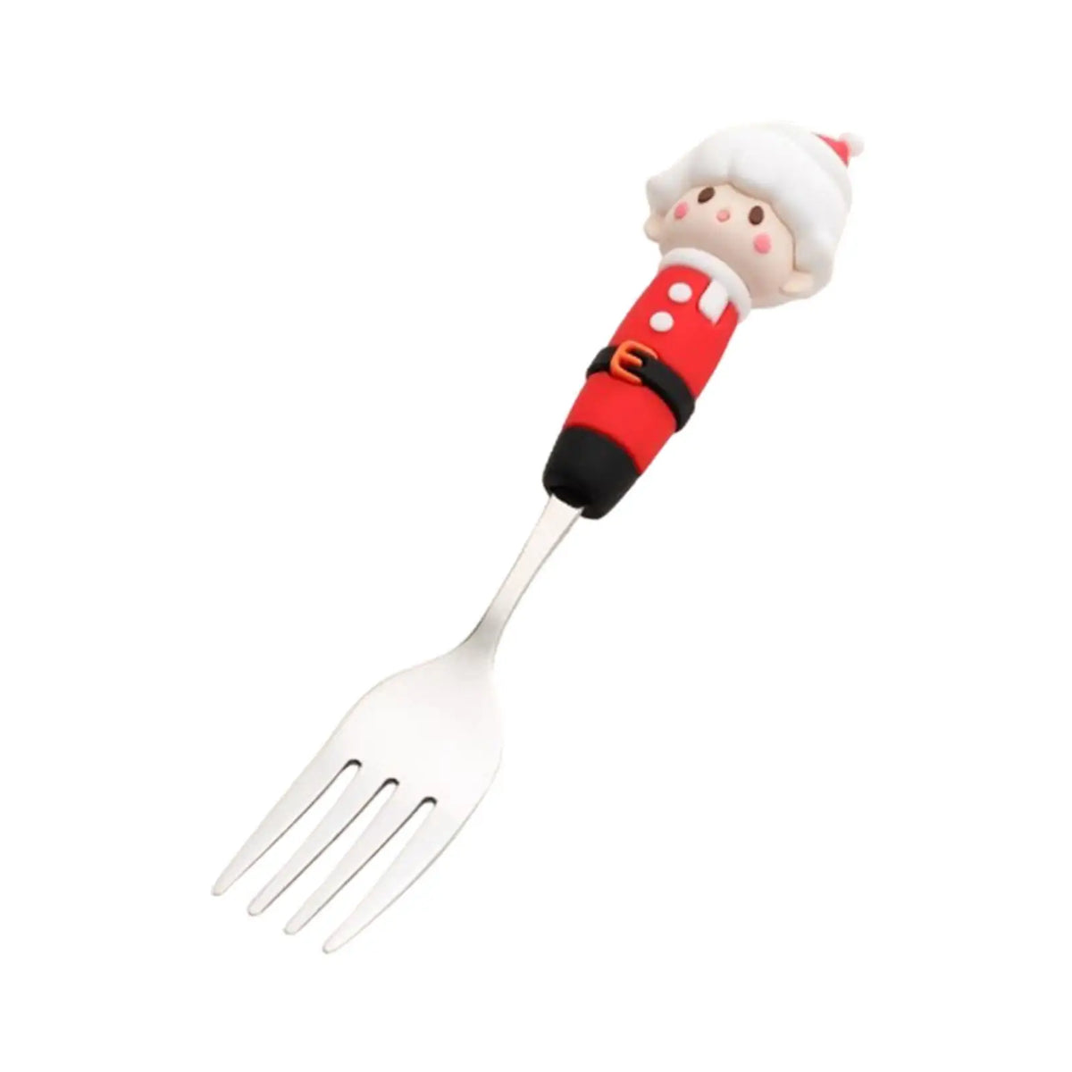 Christmas Stainless Steel Flatware – Festive Spoon & Fork