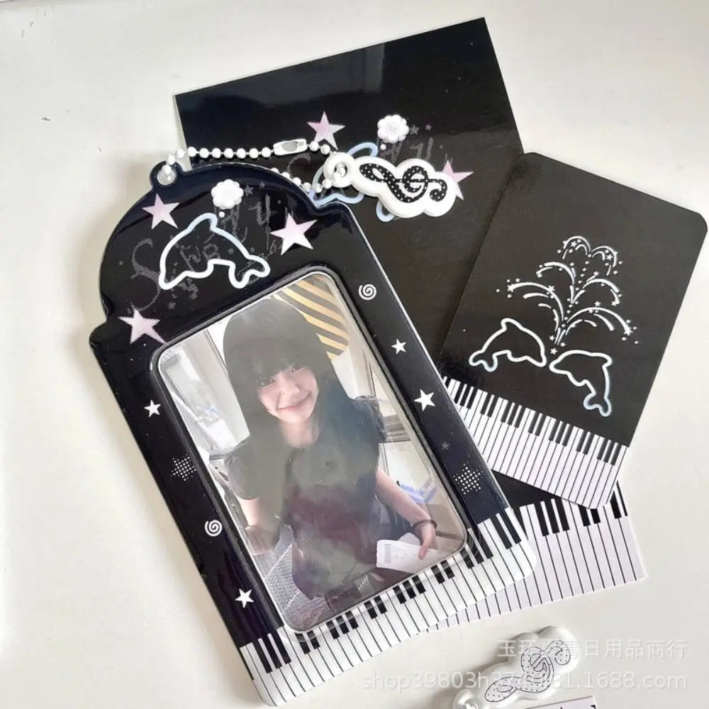 Y2K Kpop Photocard Holder – PVC Mini Idol Photo Card Album