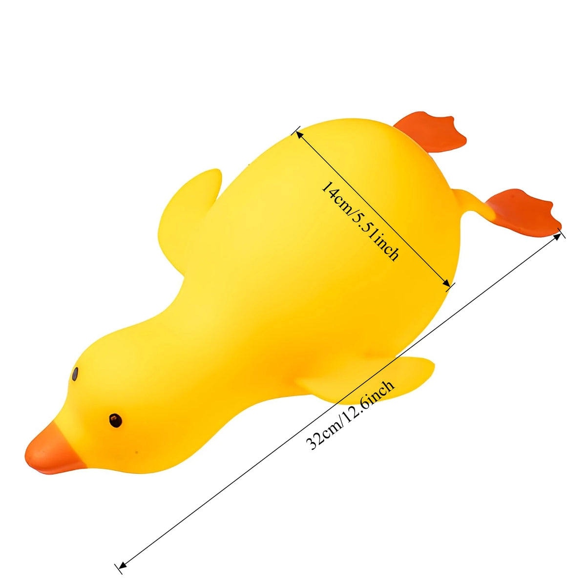 Goose Duck Squishy Slow Rising Fidget Toy – Soft TPR Squeeze