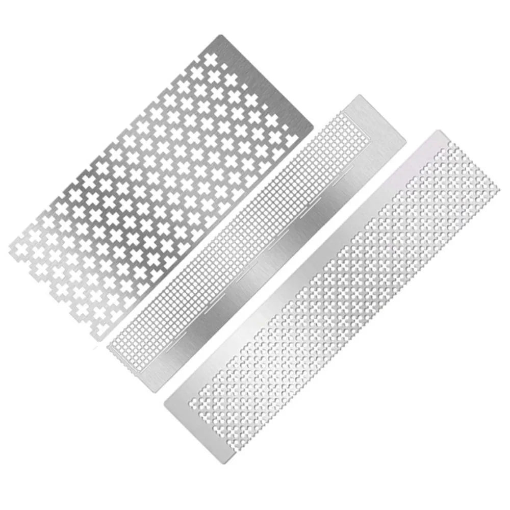 Stainless Steel Diamond Painting Cross Ruler | DIY Craft Tool