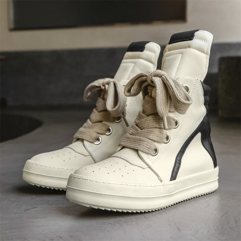 LEDP Men's Height Increasing Ankle Boots | Street Style Sneakers