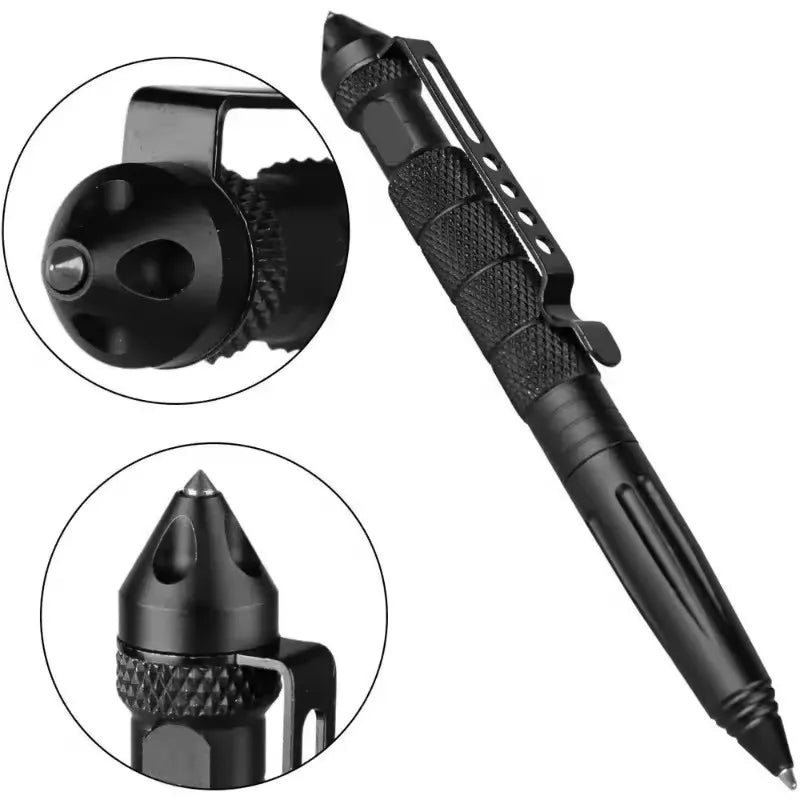 Tactical Pen – Aluminum Alloy Glass Breaker Survival Tool