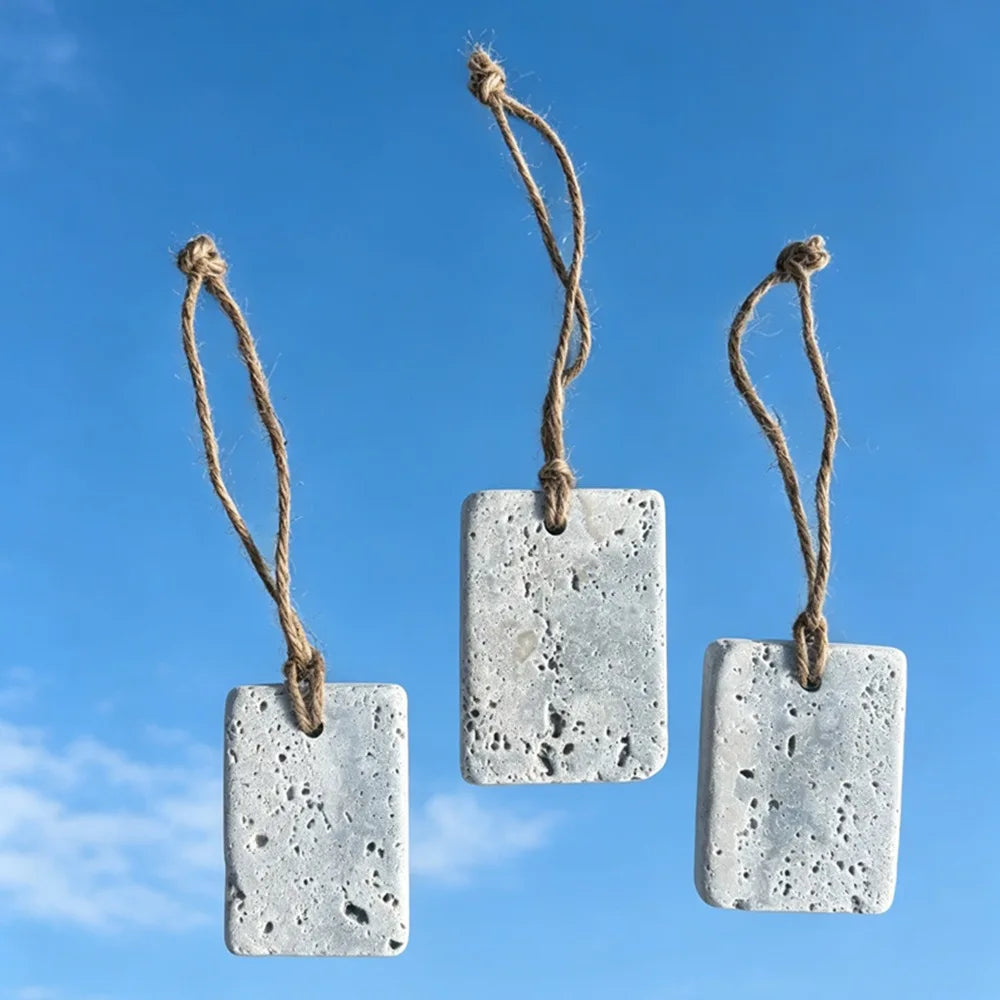 Travertine Aroma Stone Diffuser – Flameless Essential Oil Diffuser