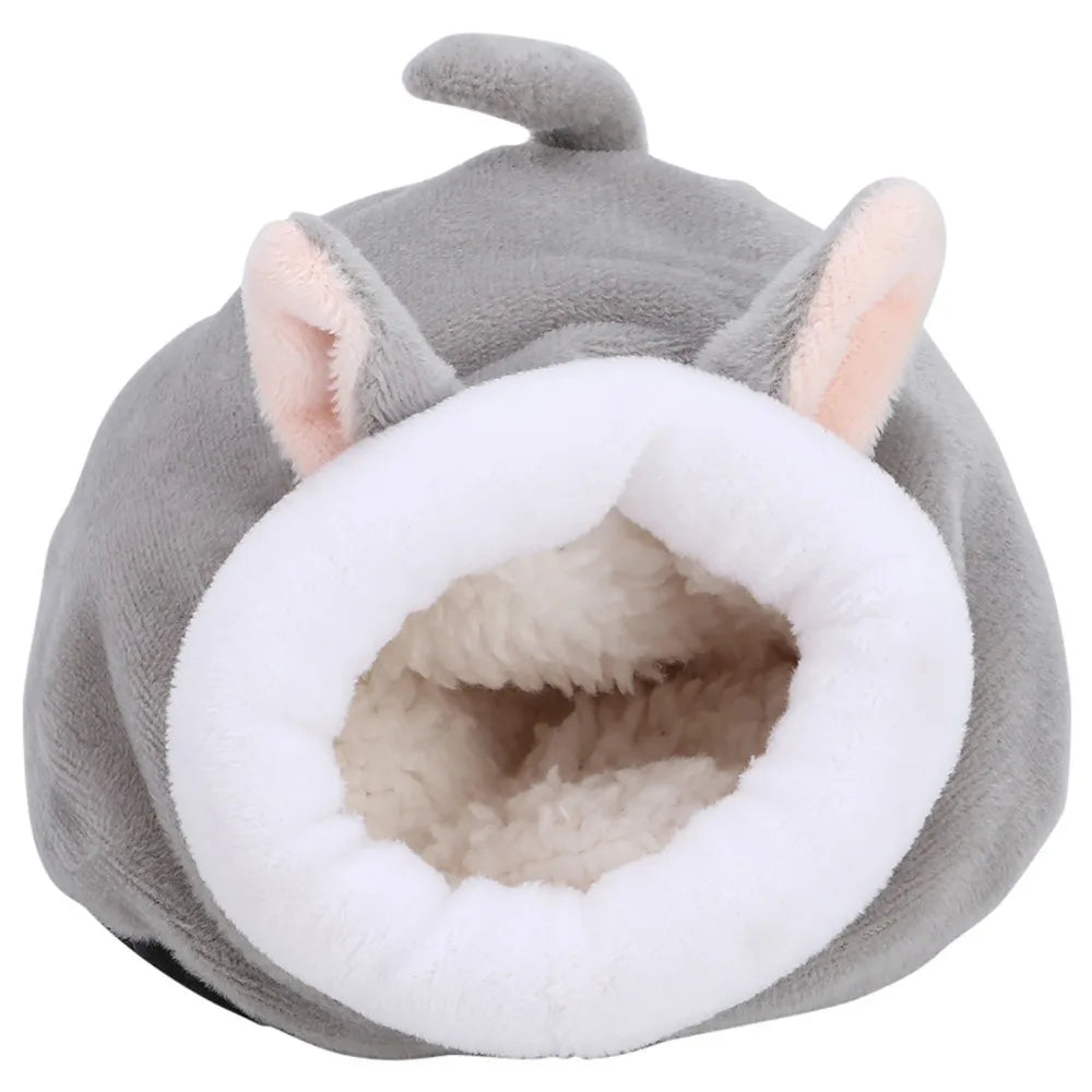 Cozy Small Pet Sleeping Nest – Fleece Hideout for Hamsters