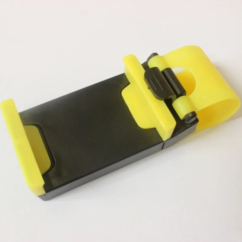 Universal Steering Wheel Car Phone Holder – Clip Mount