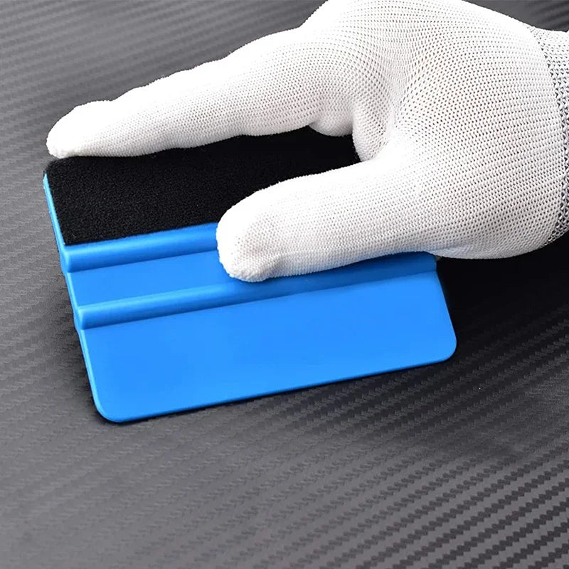 Vinyl Wrap Squeegee Felt Scraper – Car Film Tool 1–4 Pcs